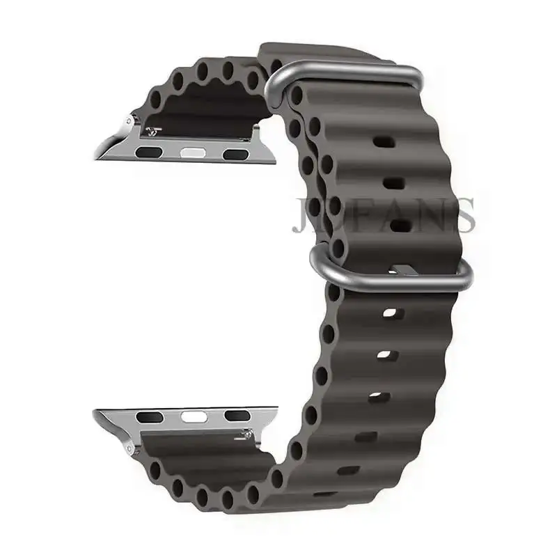 ตัวเลือกสินค้า เข็มขัดแท้ Apple Watch Ultra ยืดหยุ่น 49/44/45/41/40/38 มม.