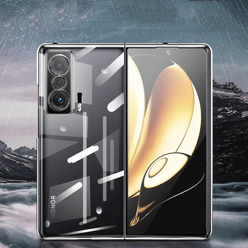 Custodia Magic V Funda Per Honor Magic V Magicv 5G Clear All Inclusive Hard Pc Coque Fold Custodia Protettiva Per Cellulare Capa