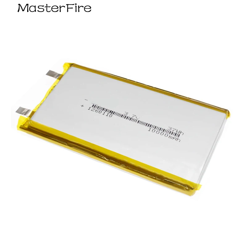 

3.7V 10000mah Rechargeable Lithium Polymer Battery 1260110 for Power Bank Hydrator Humidifier Laptop Smart Lock Batteries Cell
