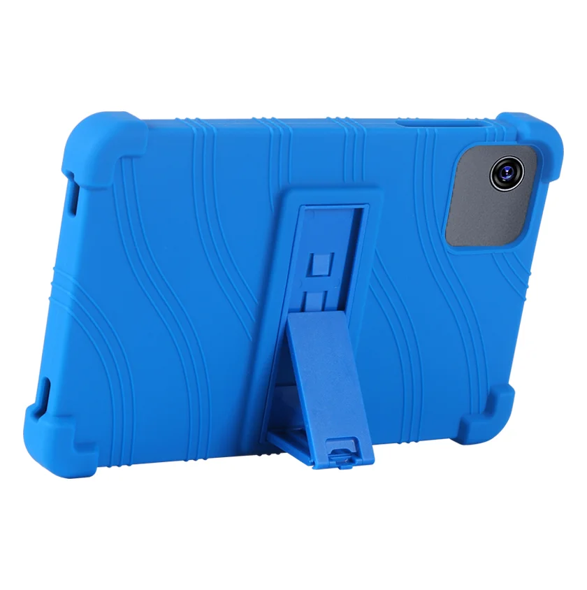 Children's Shockproof Silicone Kickstand Case - Durable Protective Cover