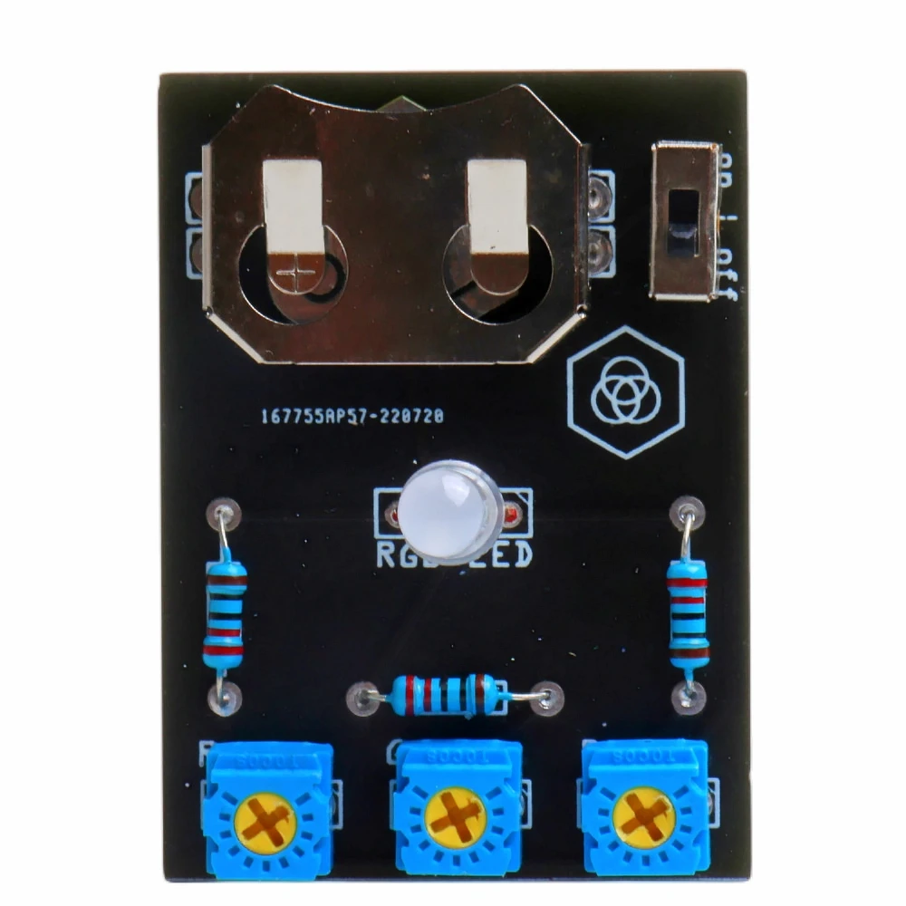 Beginner Learn To Solder Rgb Led Hue Kit Diy Electronic Kids Soldering