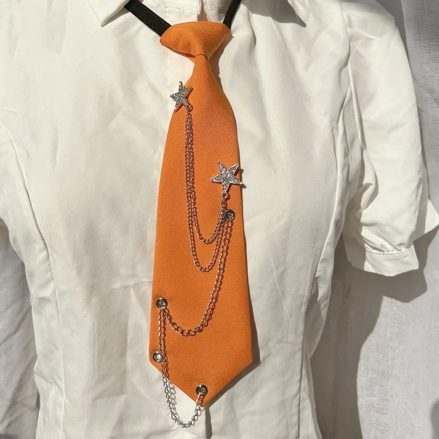 Star Chain Trendy Elastic Tie - Fashionable Unisex Accessory