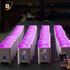 No Tax Flight case 8pcs 6x18W Wireless Battery Powered Par Light RGBWAUV 6IN1 Remote Wifi Portable LED Stage Effect Light bag 6