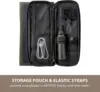Portable Solar Panel Dual USB-A Ports 28W Power Generation Charger for Phone Camping Durable Water-Resistant Ripstop Nylon 5