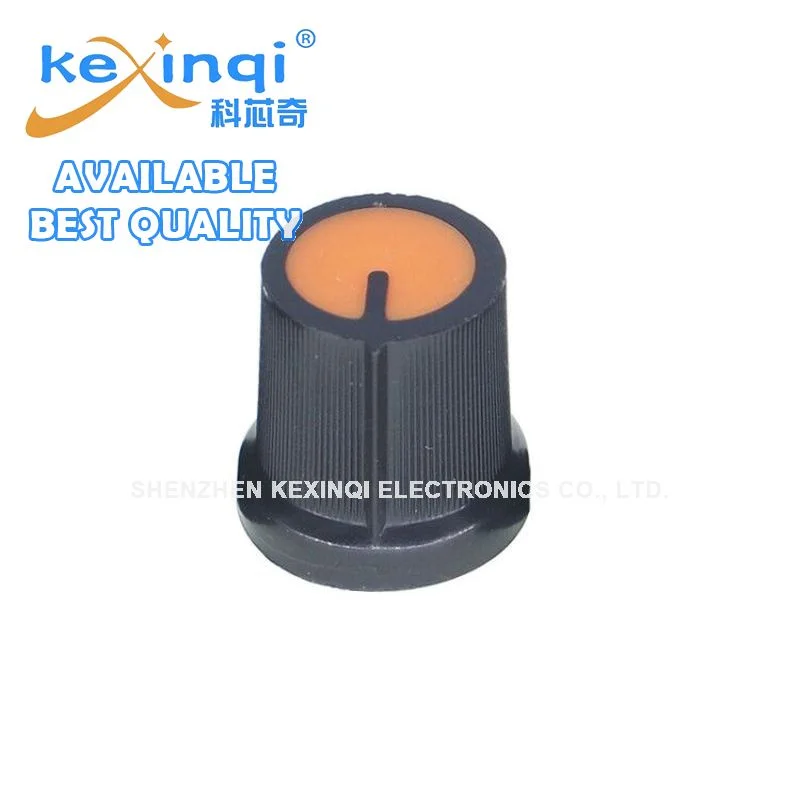 10pcs AG3 Switch Hat Cap WH148 RV09 EC11 Plastic Rotary Switch Knob 15*17mm Shaft 6MM Potentiometer Power Amplifier