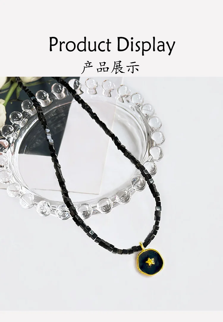 

2023 New Arrival None Mainland China Guangdong Fashion Necklaces Women Pendant Necklaces Cute/romantic Beaded Bracelet Stone Sta