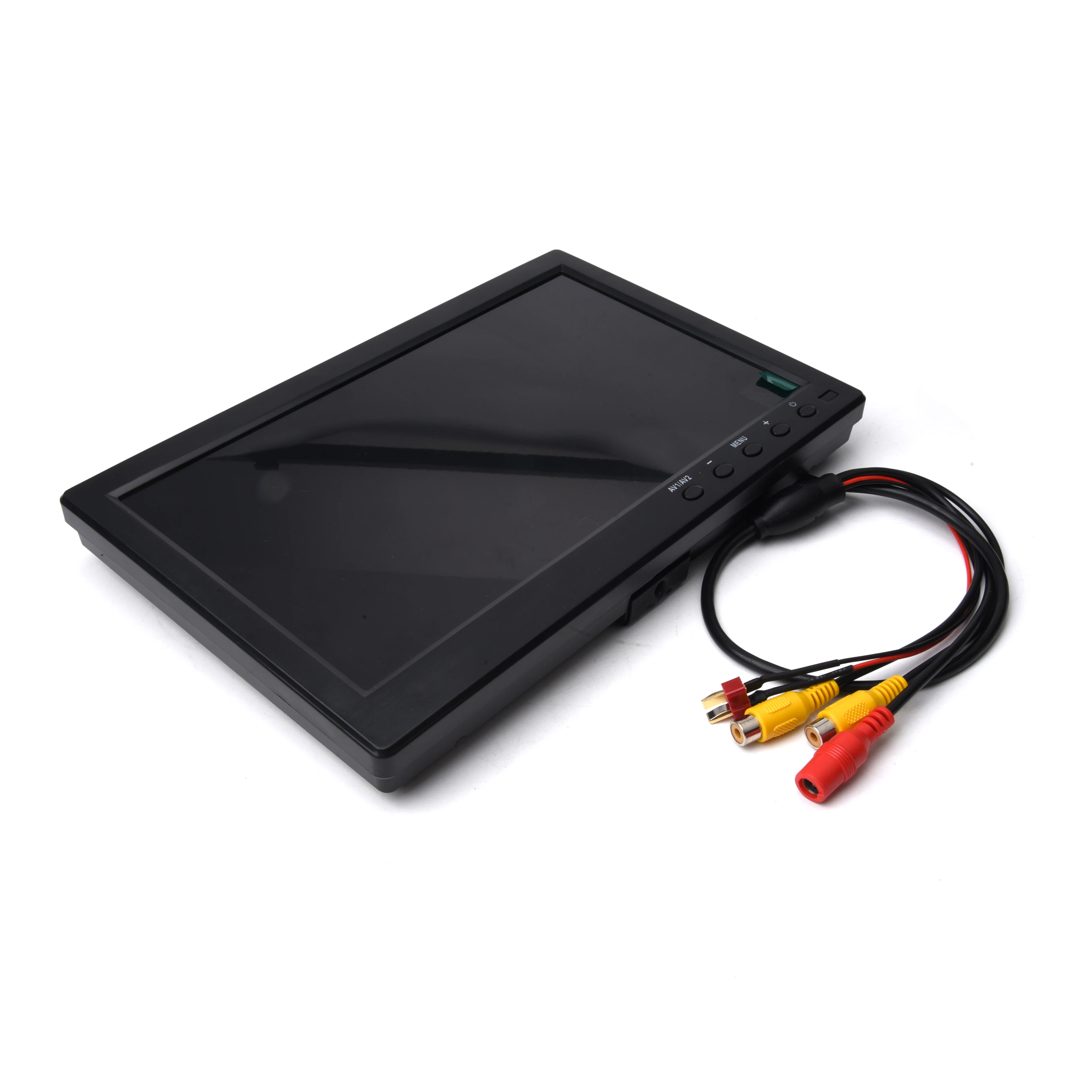 Moniteur FPV 10.1 pouces ultra-lumineux fixé sur une radiocommande, prêt pour le vol FPV