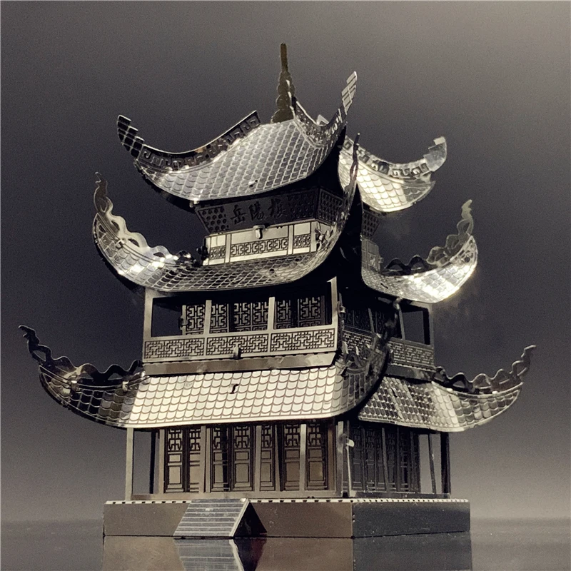 New 3D Metal Puzzle China Hall of Supreme Harmony Assemble DIY Jigsaw Toy Model 