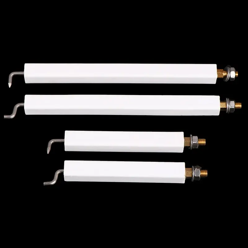 Stove Gas Oven Special Square Needle 2PCS High Temperature Resistant Ceramic Ignition Needle Ignition Rod Fire Detection