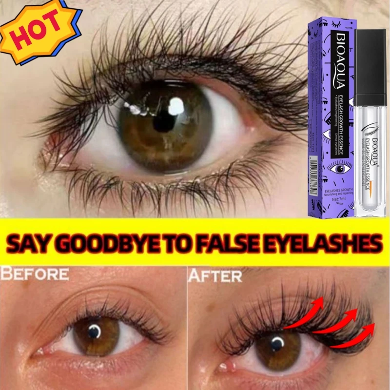 

Natural Fast Eyelash Growth Serum Eyebrow Enhancer Product Longer Fuller Thicker Lash Lift Care Black Extensions Mascara Makeup