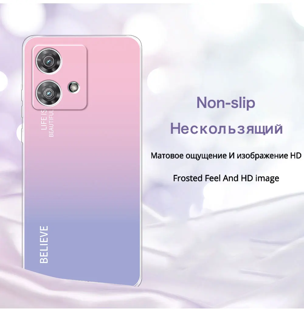 Cover Per Motorola Edge 40 Neo - Custodia Morbida In TPU, Antishock, Con Motivo Cane/Lupo - Foto 7