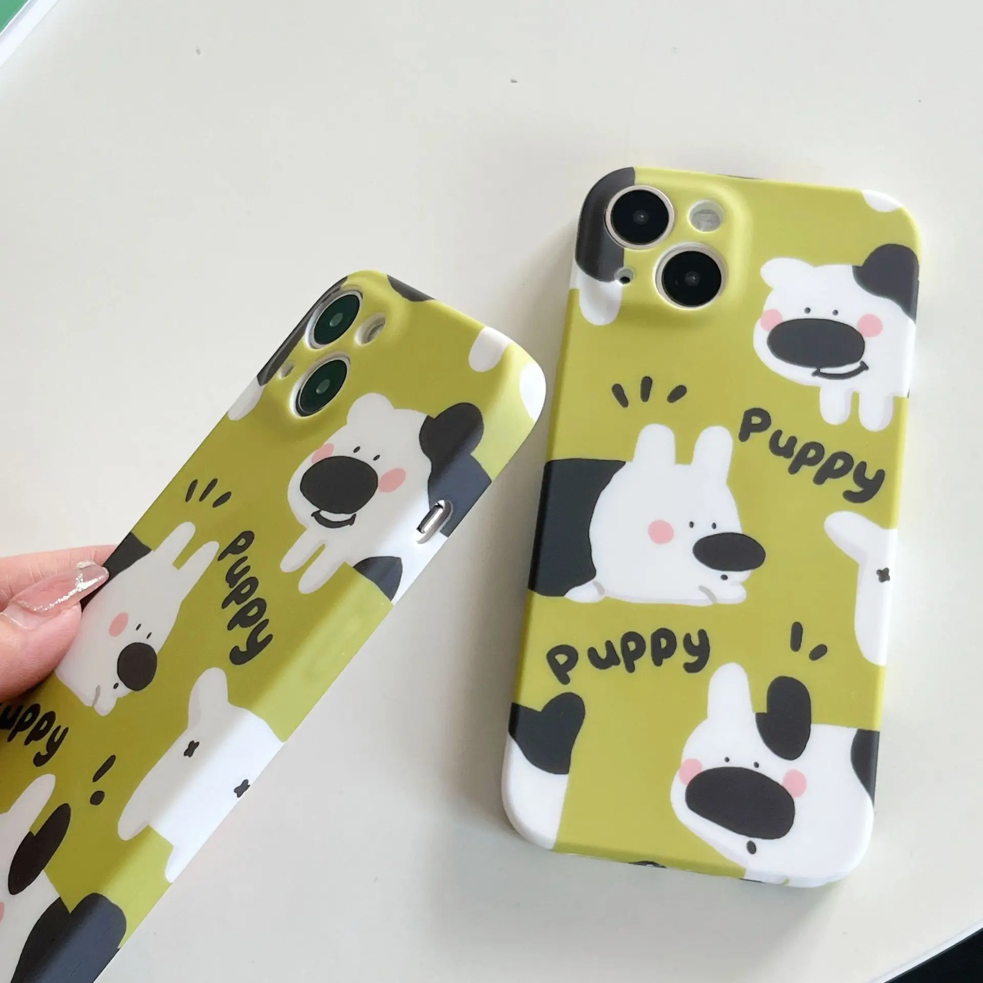  Cute Cartoon Liquid Soft Silicone Phone Case for