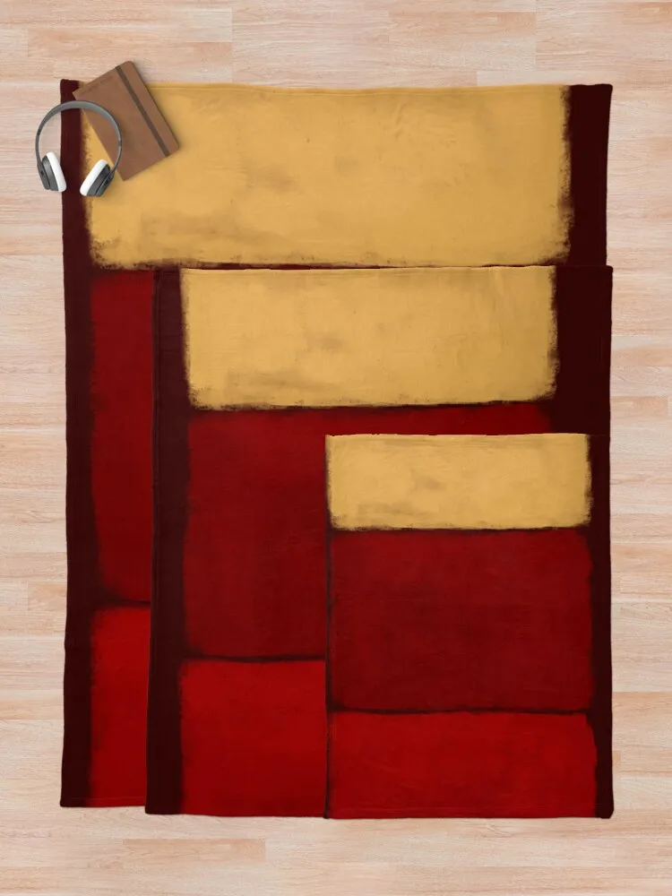 Rothko Inspired 28 Throw Blanket Tourist Blanket Custom Blankets Travel Blanket