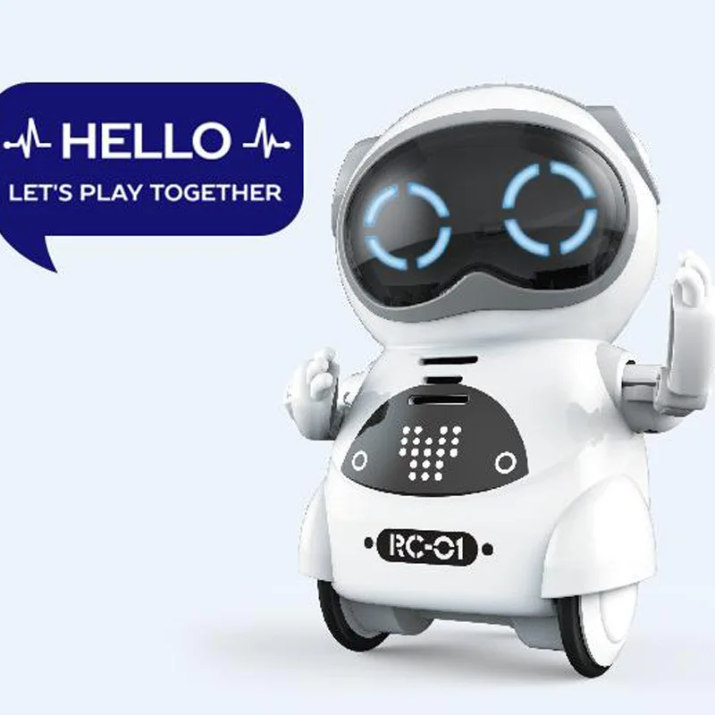 Pocket Expression Robot Children's Robot Can Talk Interactive Dialogue Voice Recognition Recording Singing Dancing And Tell
