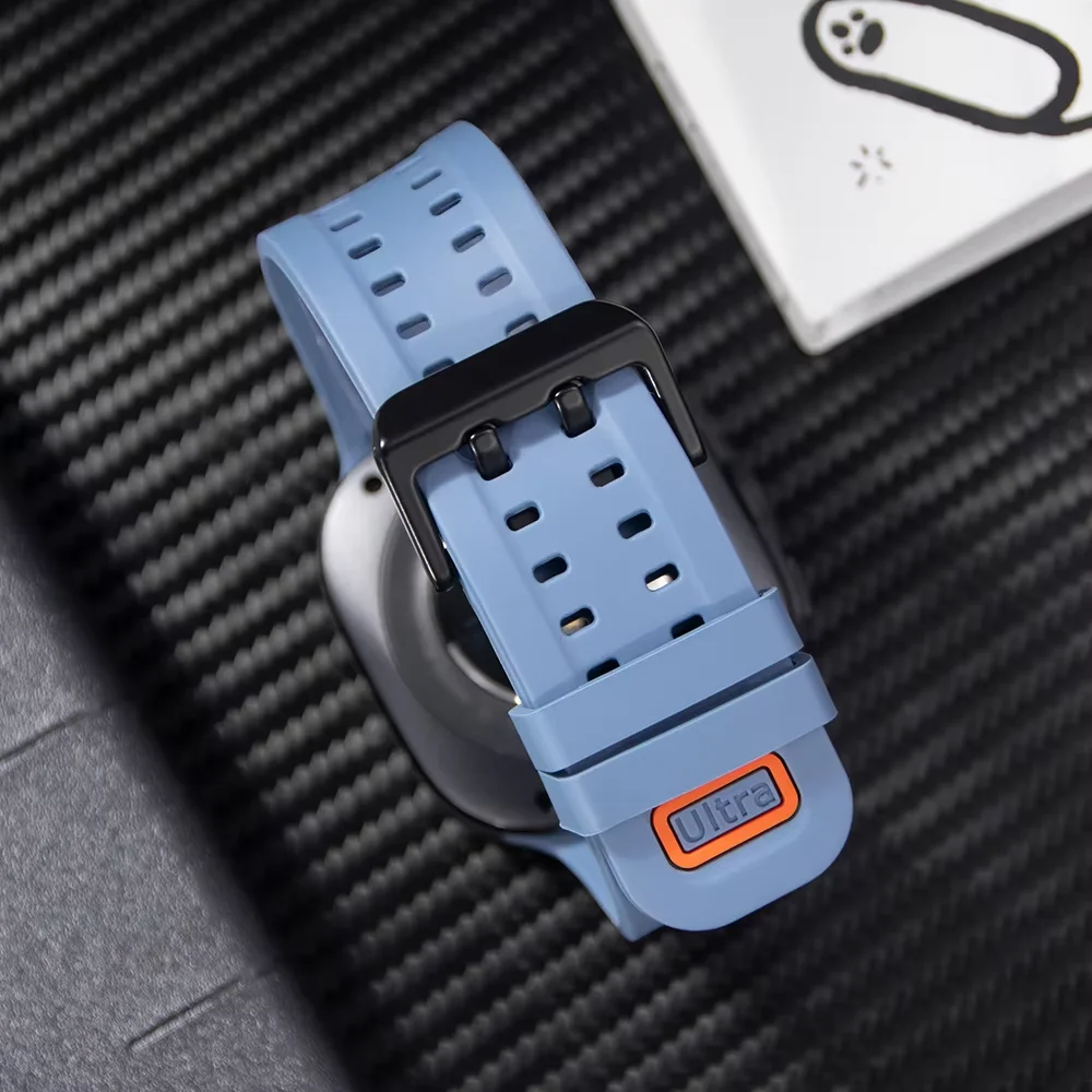 Sports Soft Silicone Watch Band - Gap-Free Strap Bracelet for Galaxy Ultra 2025 Accessories