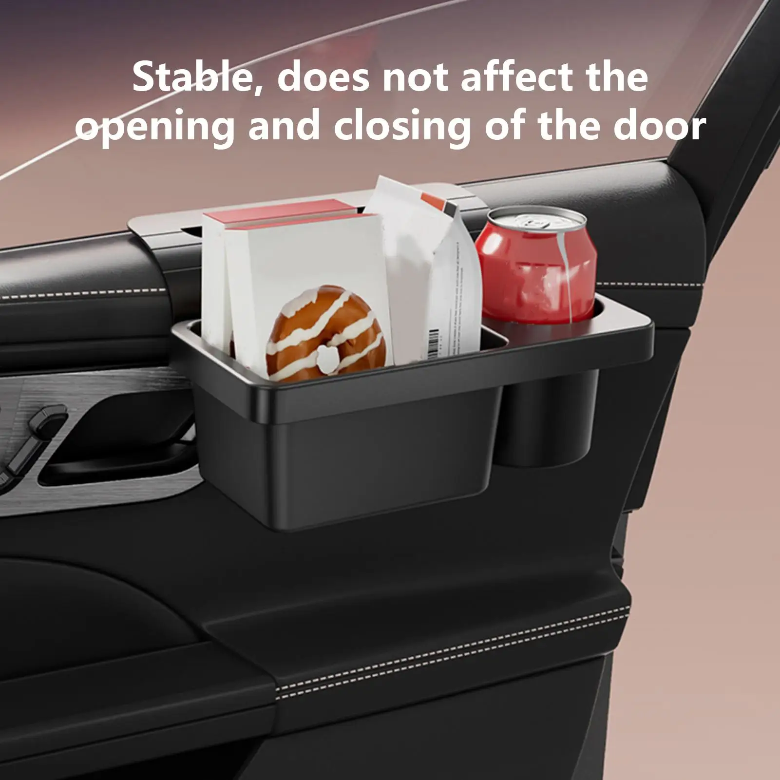 Automotive Seat Back Organizers Car Window Cup Holder Multifunctional NonSlip Car Cup Holder Automotive Supplies Door Cup Holder