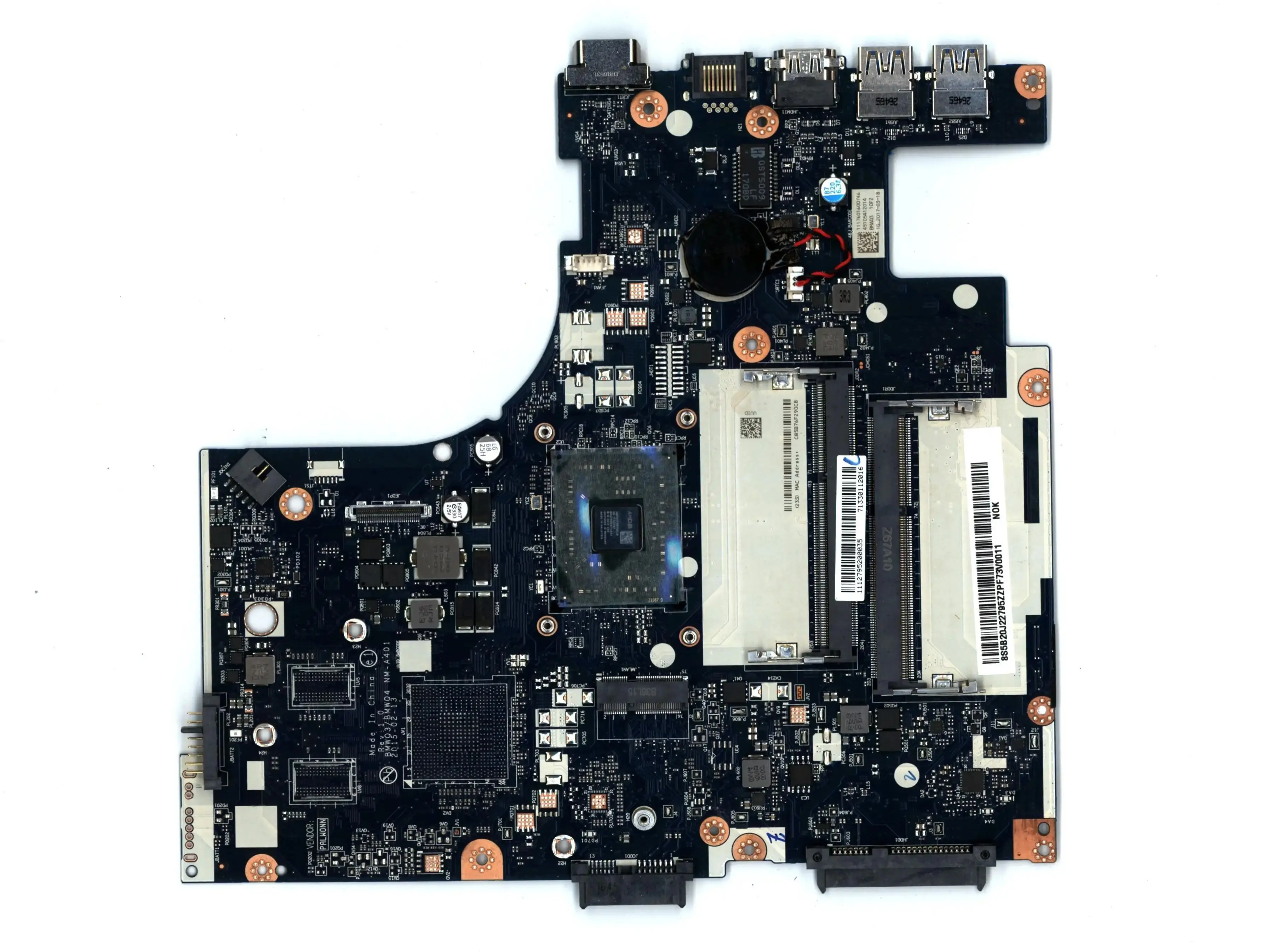 

5B20J22795 For Lenovo G41-35 Laptop Motherboard A8-7410 Processor 100% Full Tested