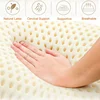Dreamreal 100% Pure Natural Latex Pillow for Neck Pain Relieve Shoulder Sleep Orthopedic Pillows Cervical Health Care Pillow 2