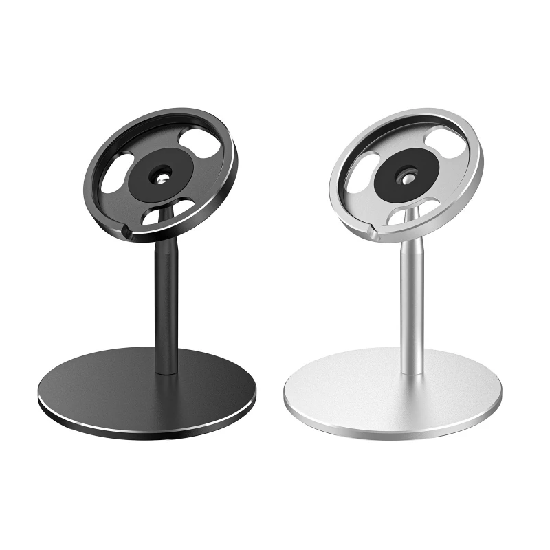 Supporto Di Base Di Ricarica Wireless In Lega Di Alluminio Per Staffa Metallica Per Mele Mag-Safe Per Stazioni Di Ricarica Di Protezione Nuovo Dropshi