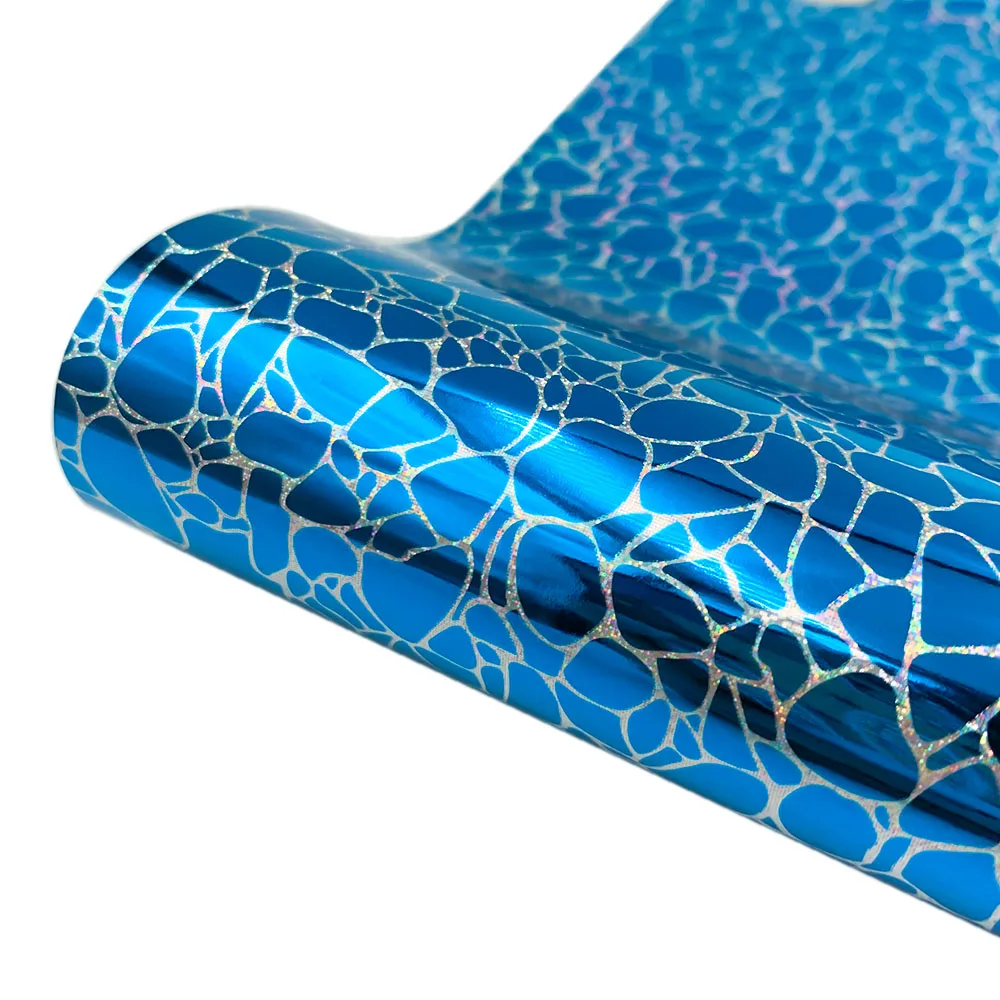 Holographic Rainbow Adhesive Vinyl for Indoor & Outdoor Holiday Decorations