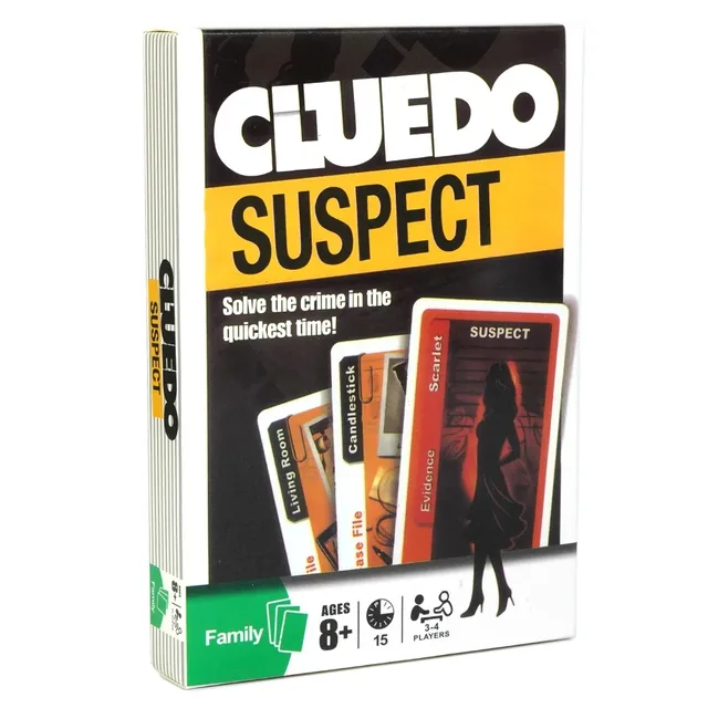 Cluedo Suspect jeu de cartes tout le plaisir de Clue Clue faire Suspect multiplayer interactif jeu de fête de famille jeu de société 1