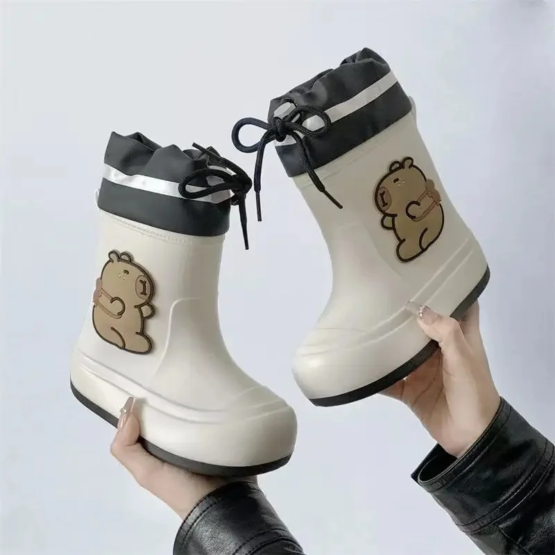 007 capabala-drawstring Ivory White