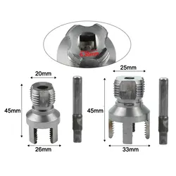 Enhanced Plumbing Thread Cutting Tool - 20mm Integrated Design (A)