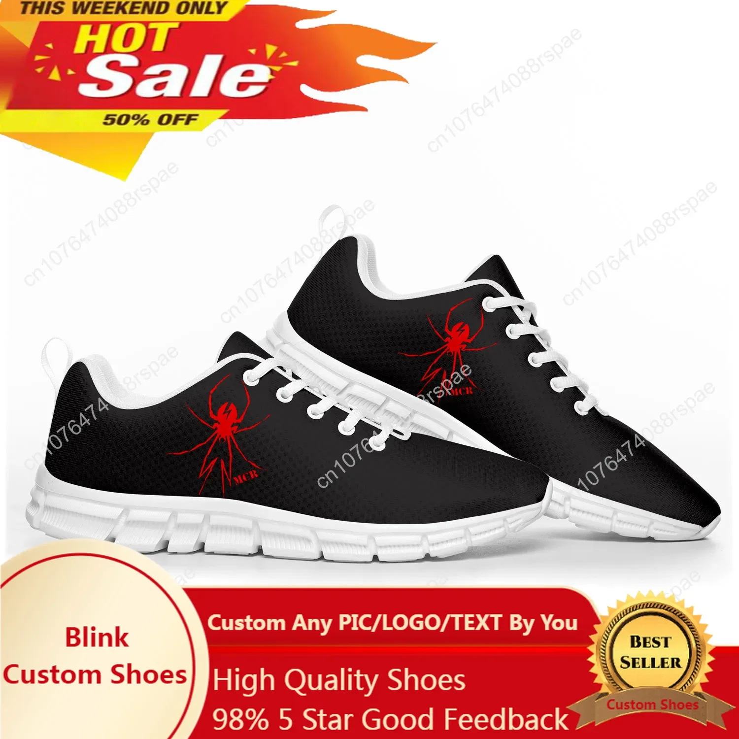 Romance Rock Band Chemical My Fashion Sports Shoes Mens Womens Teenager Kids Children Sneakers Custom High Quality Couple Shoes disney fashion frozen princess children sandals beautiful classic high quality girls shoes lovely noble kids single sneakers