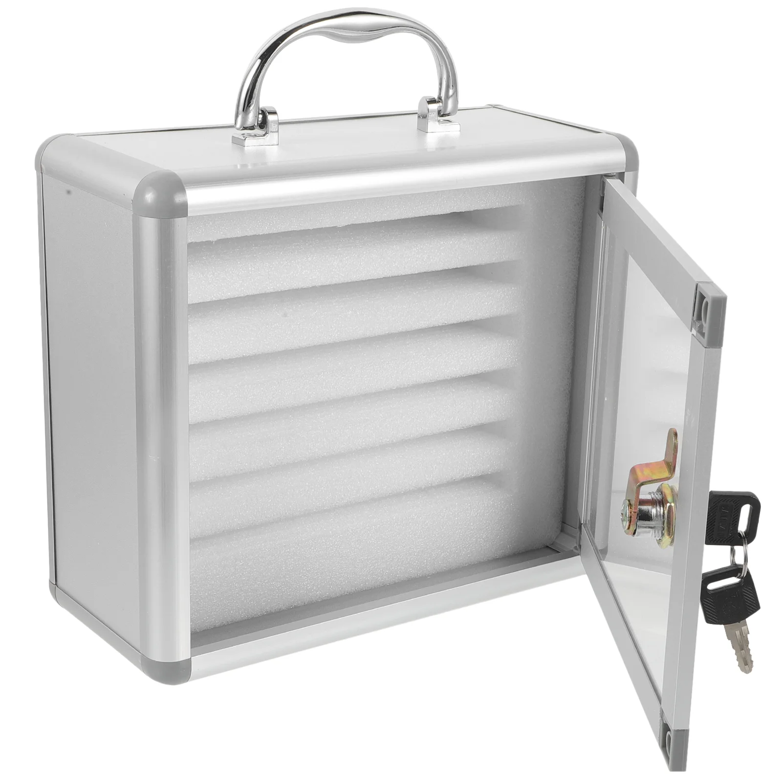 

Mobile Phone Safe Sturdy Case Storage Caontainer Smartphone Cell Bins Multi-slot Organizer