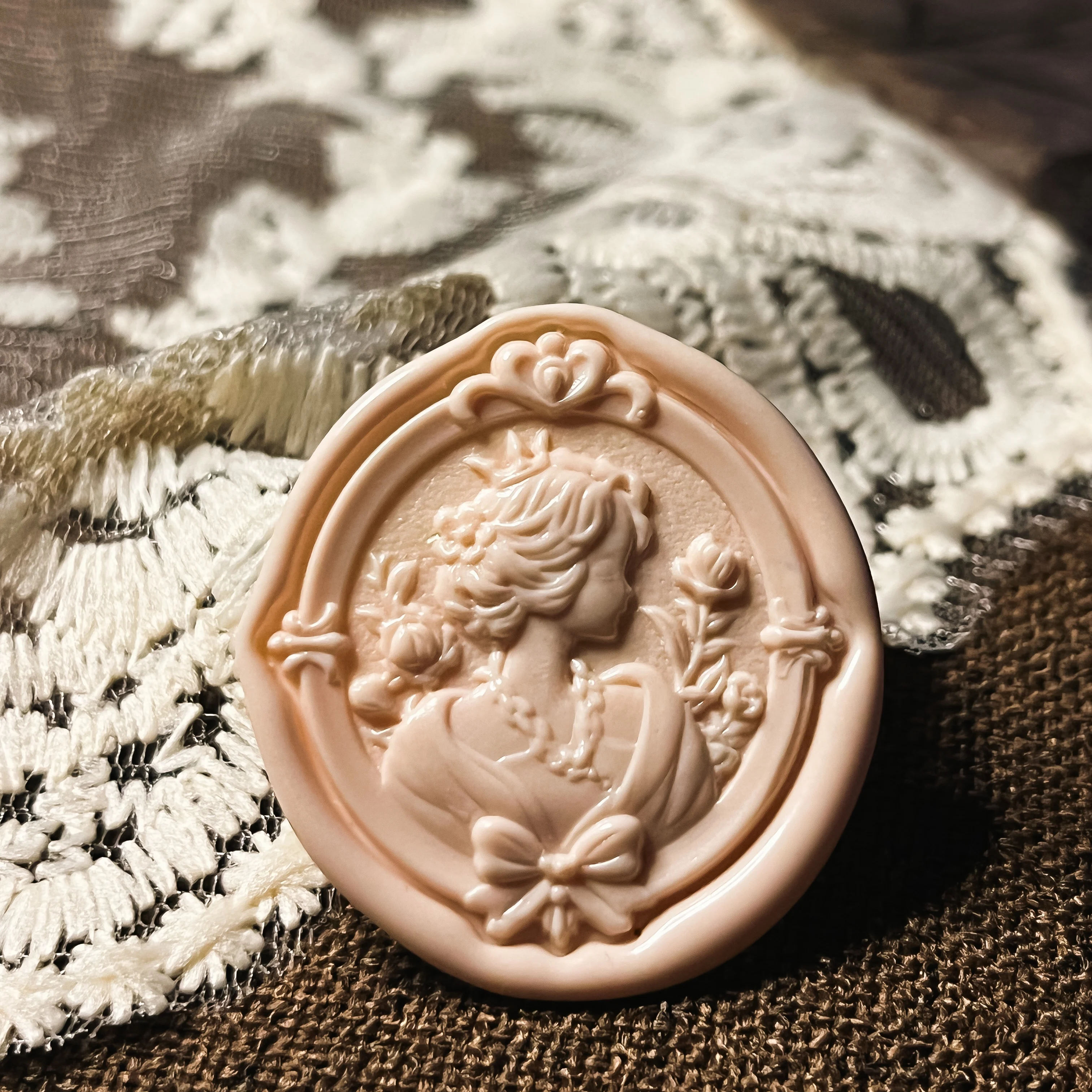 Fire Seal Stamp Copper Head 3d Special-Shaped Relief Wax Seal Stamp Brass Head Envelope Toy Diy Children