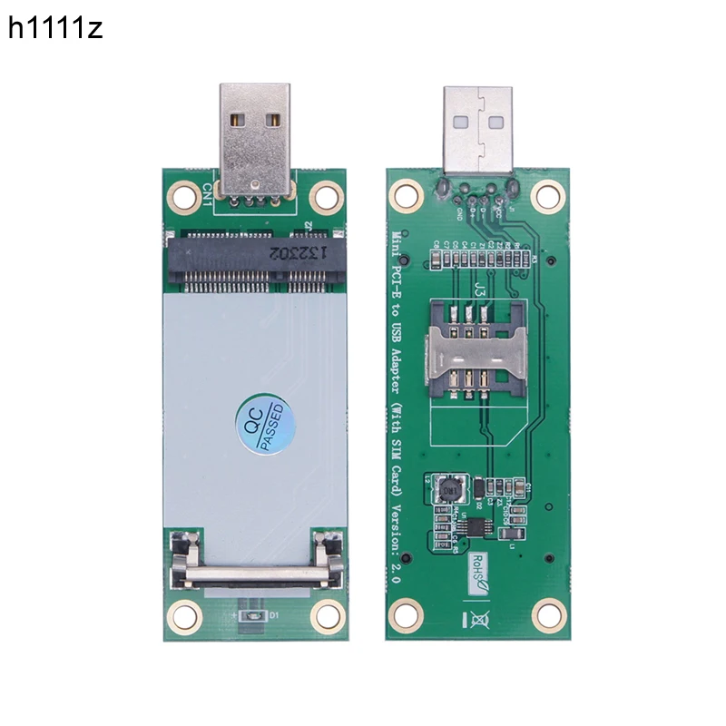 

Сетевой адаптер Mini PCIE на USB 2,0 со слотом для SIM-карты pin, поддержка 3G 4G WWAN LTE, Модуль Mini PCI-E на USB, переходная плата для ПК