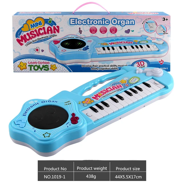 New Electronic Keyboard Beginners Baby Early Childhood Music Toy for Children Infants Small Piano 5