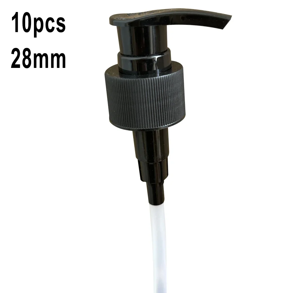 10pcs Soap Pump Liquid Lotion Dispenser Head Bathroom Liquid Soap Dispenser Toilet Hand Replace Lotion Shampoo Pump 4