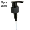 10pcs Soap Pump Liquid Lotion Dispenser Head Bathroom Liquid Soap Dispenser Toilet Hand Replace Lotion Shampoo Pump 4