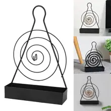 Mosquito Coil Holder Spiral Iron Leave Shape Mosquito Coil Frame Insect Sandalwood Incense Rack Home Decor Holder Repellent tanie tanio CN (pochodzenie) Brak KOMARY Other Komary Incenses about 13 x 4 5 x 20cm 1 x Mosquito coil holder 1cm=10mm=0 39inch Dropshipping Wholesale