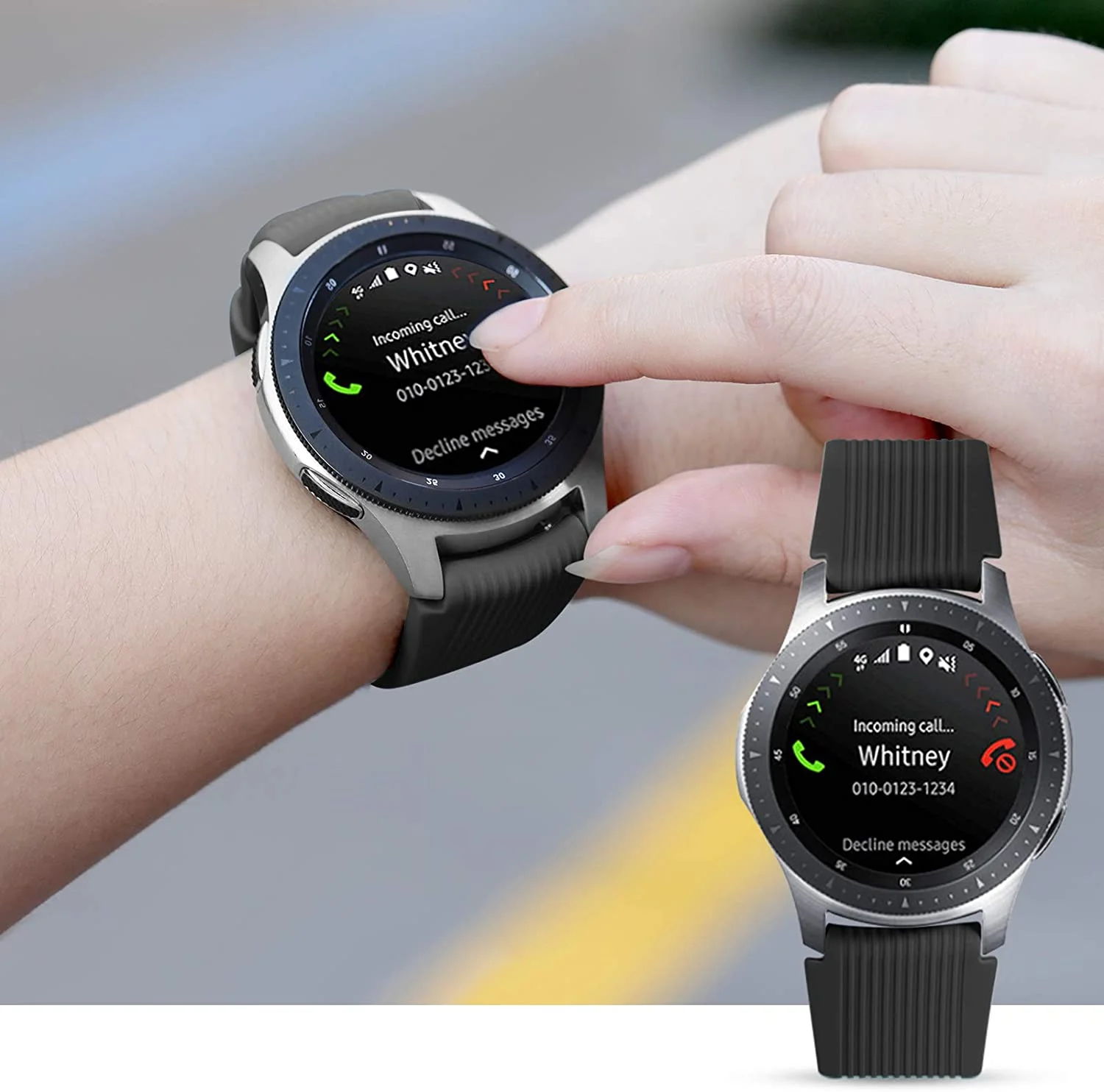 22mm silikon řemen pro Samsung galaxy hodinky 46mm mechanismus S3 hraničit Huawei hodinky 46mm měkké pohodlné náramek pro amazfirt GTR