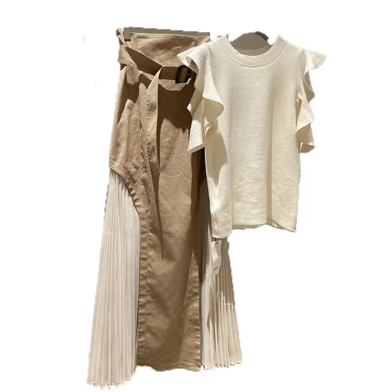 summer clothing, 2024 new high-end fashion two-piece set  two piece sets womens outifits  skirt sets  vestidos