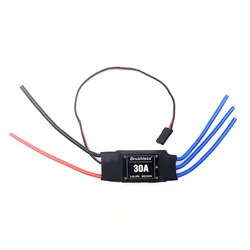 High-Performance Brushless ESC Speed Controller with 5V 3A UBEC (30A Long Wire)
