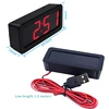 Vehicle mounted GPS Beidou satellite synchronous clock electronic clock module car LED digital tube digital  night light usb 5v 3