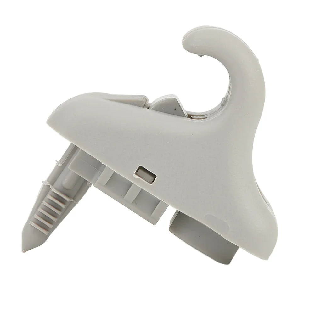 Car Sun Visor Retainers Clips Gray ABS Suitable For Hyundai Elantra MD Veloster ACCENT 2011 I30 2012 Elantra 2014 1pcs