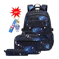 Space Kids Backpack Set Children School Bags for Boys School Backpack Waterproof Primary Schoolbag Book Bag Mochila Infantil 1