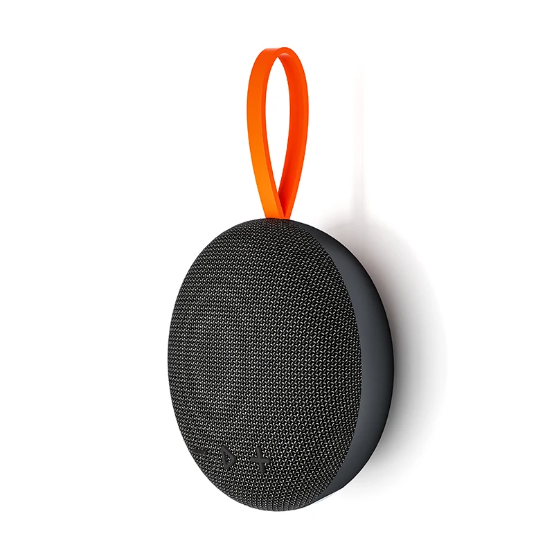 Rockmia EBS-313 Mini Portable Magnet Speaker BT5.3 Wireless Stereo Music Box Outdoor Waterproof IPX6 Fabric Mesh Silicone Handle