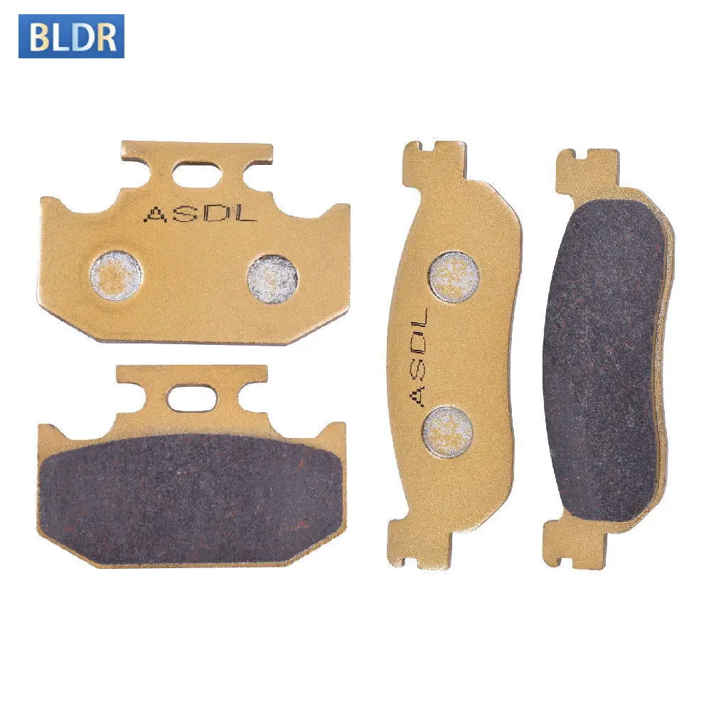 Motor Bike Front & Rear Brake Pads For Yamaha Xg250 Xg 250 Tricker 2004