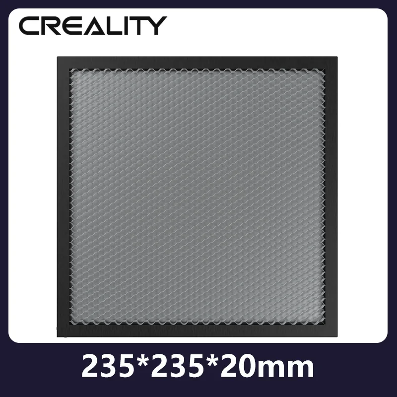 

Лазерное оборудование Creality, Рабочий стол с Сотами для 3D принтера Ender 3 / 3S / Ender 3 V2, режущая Лазерная гравировочная доска 235x235 мм