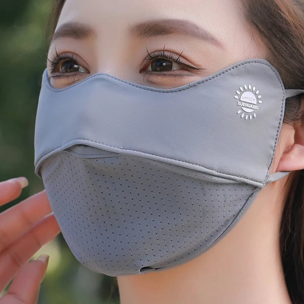 Lot de masques réutilisables en tissu de 4 couleurs différentes, protection UV anti-poussière, lavables.