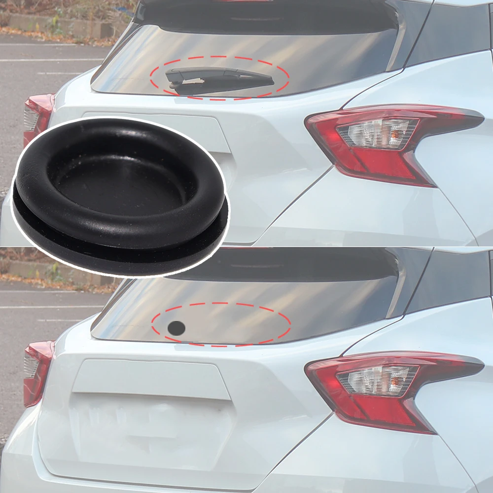 CarRearWindscreenWiperDeleteCapBungPlugForNissanMicraK12K11