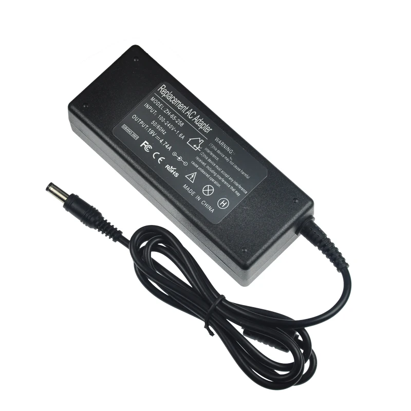 

19V 4.74A 90W Ac Laptop Power Adapter Charger For Asus A8 F8 A43S F80 F82 K40 A45 X81 M50 K52 Z99 A56 N56 N46 N43 N53 N55