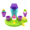 3D Color Clay Toy Kids Pretend Play Ice Cream Maker Burger Noodle Plasticine Toy Clay/Plasticine Mold 5