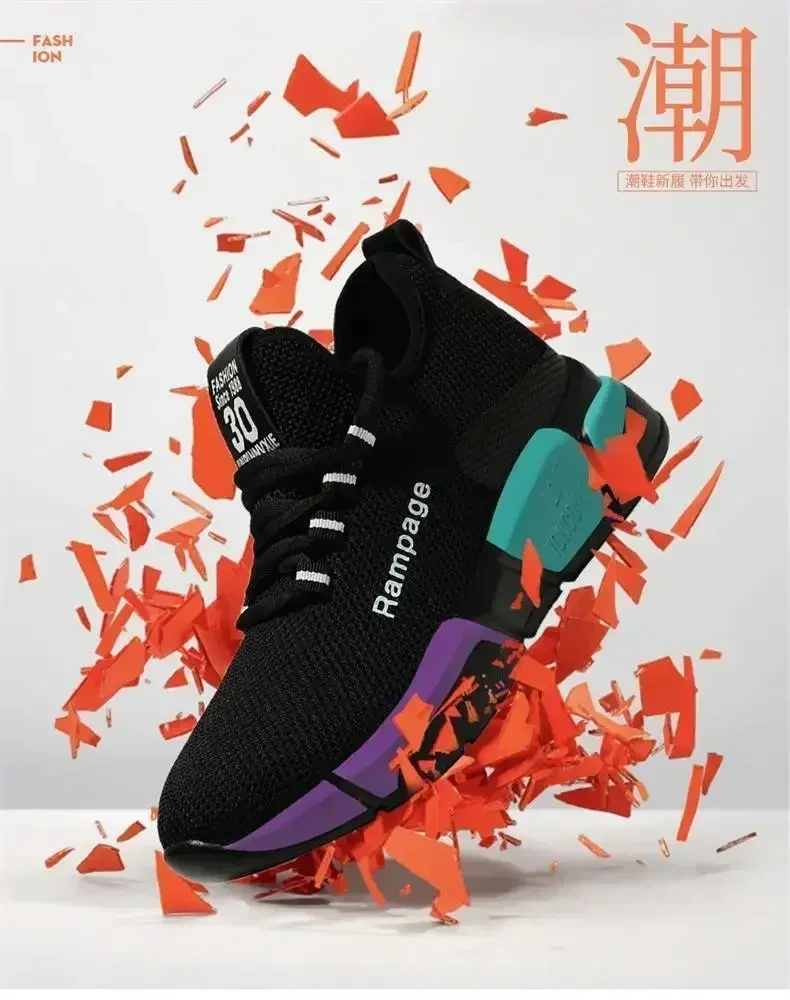 Fashionable and simple new women's shoes, comfortable women's shoes, spring and autumn lace-up comfortable light sports shoes
