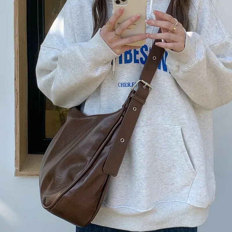 Innovative Mini Bolsos Purse And Handbags Mixture Versatile Vintage Tote Bag Simple Atumn And Winter New Vertical Box Shaped bag